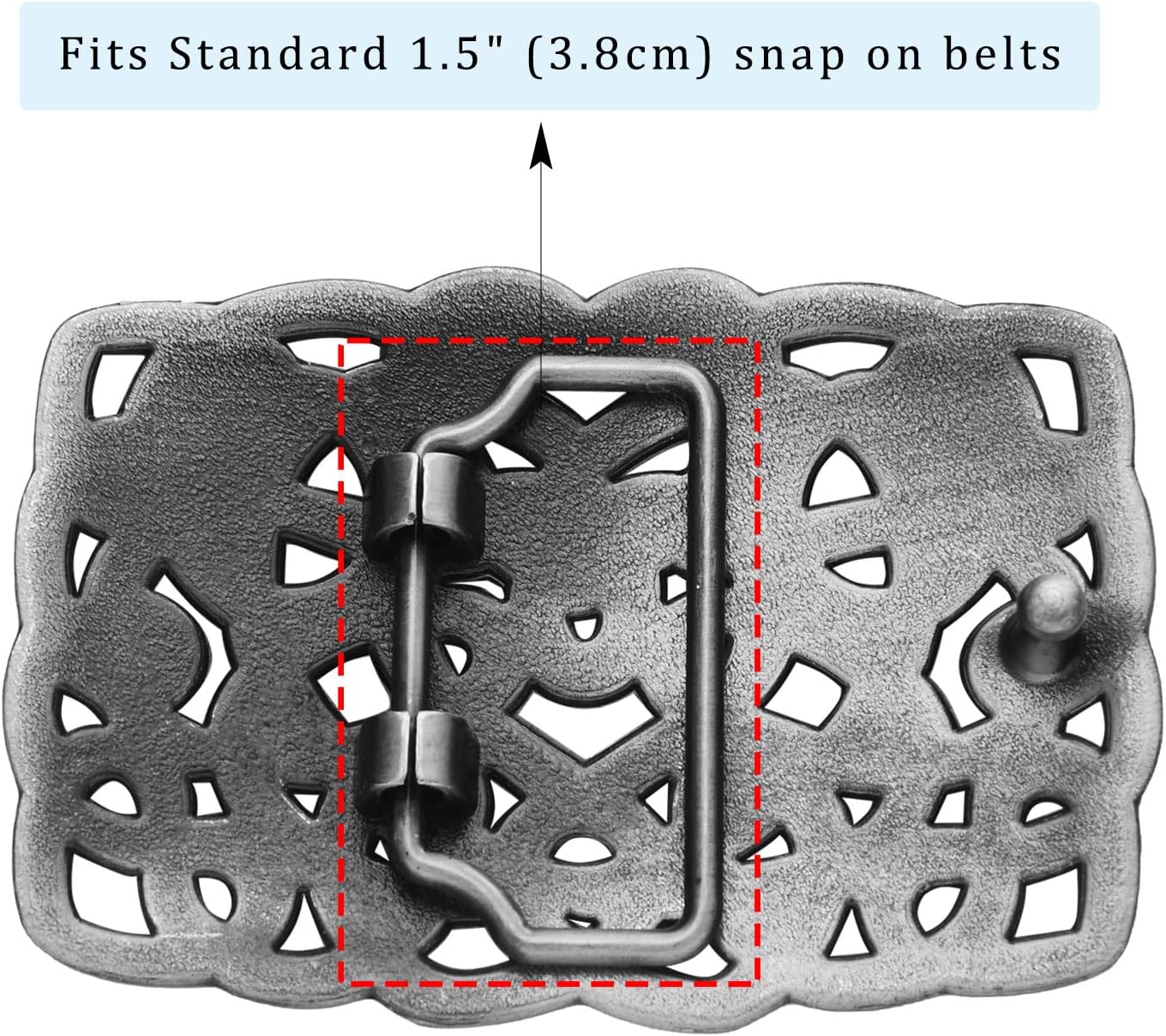 Keltic Knot Belt Buckle for Women Men│Small Western Christmas Halloween Cowgirls Vintage Belt Buckle Gifts