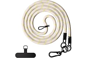 Estefanlo Crossbody Cell Phone Lanyard — Durable Nylon Cell Phone Strap Tether