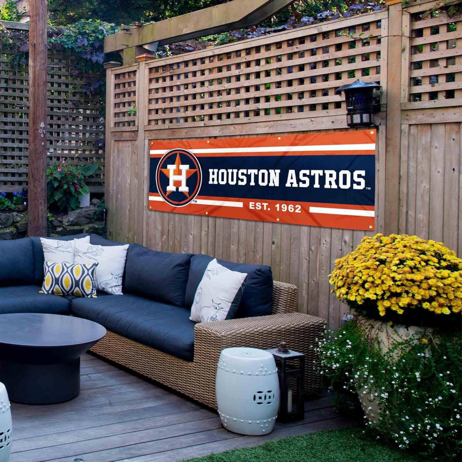 Houston Astros Large 2x6 Foot Banner - Image 5