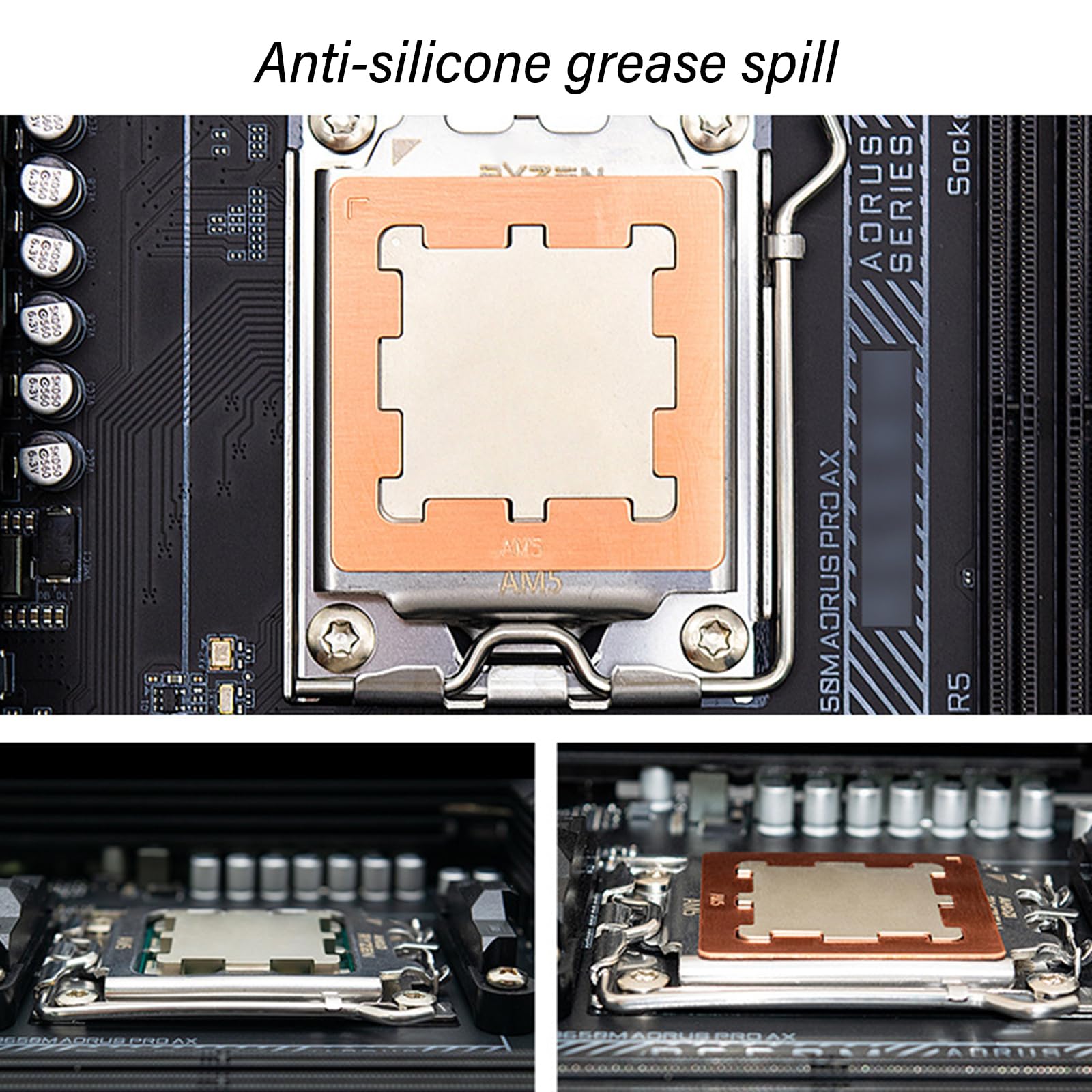 Metal AM5 CPU Thermals Pad Fixed Buckles For Heat Dissipation In Gaming Rigs And Workstations I3593316305