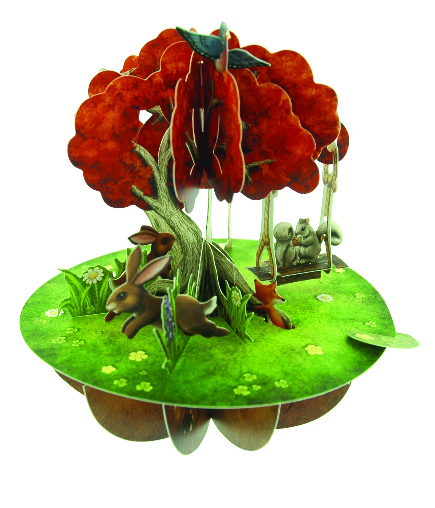 Woodland Tree - Tarjeta desplegable 3D