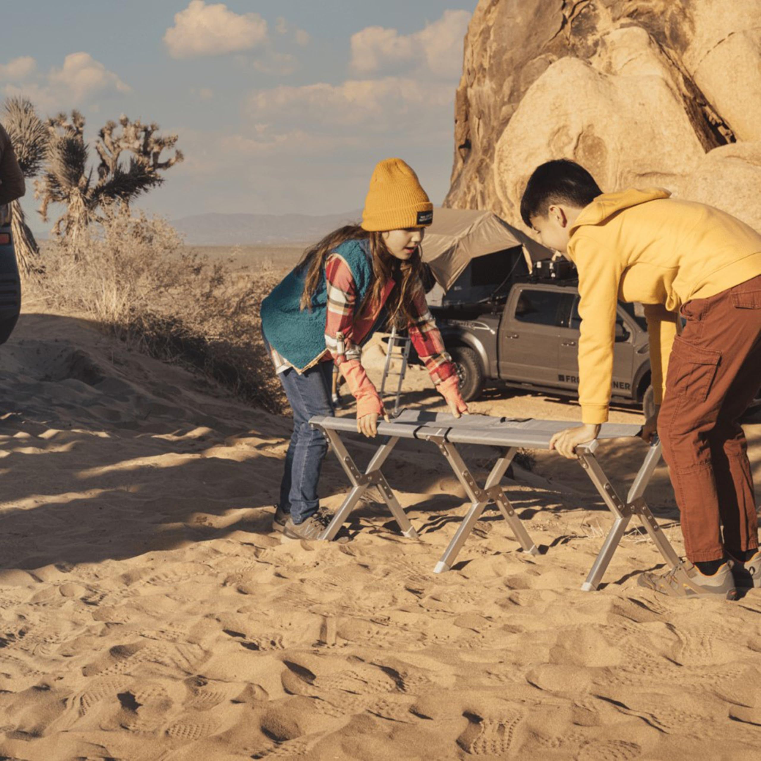 GO Compact Camp Bench SILT