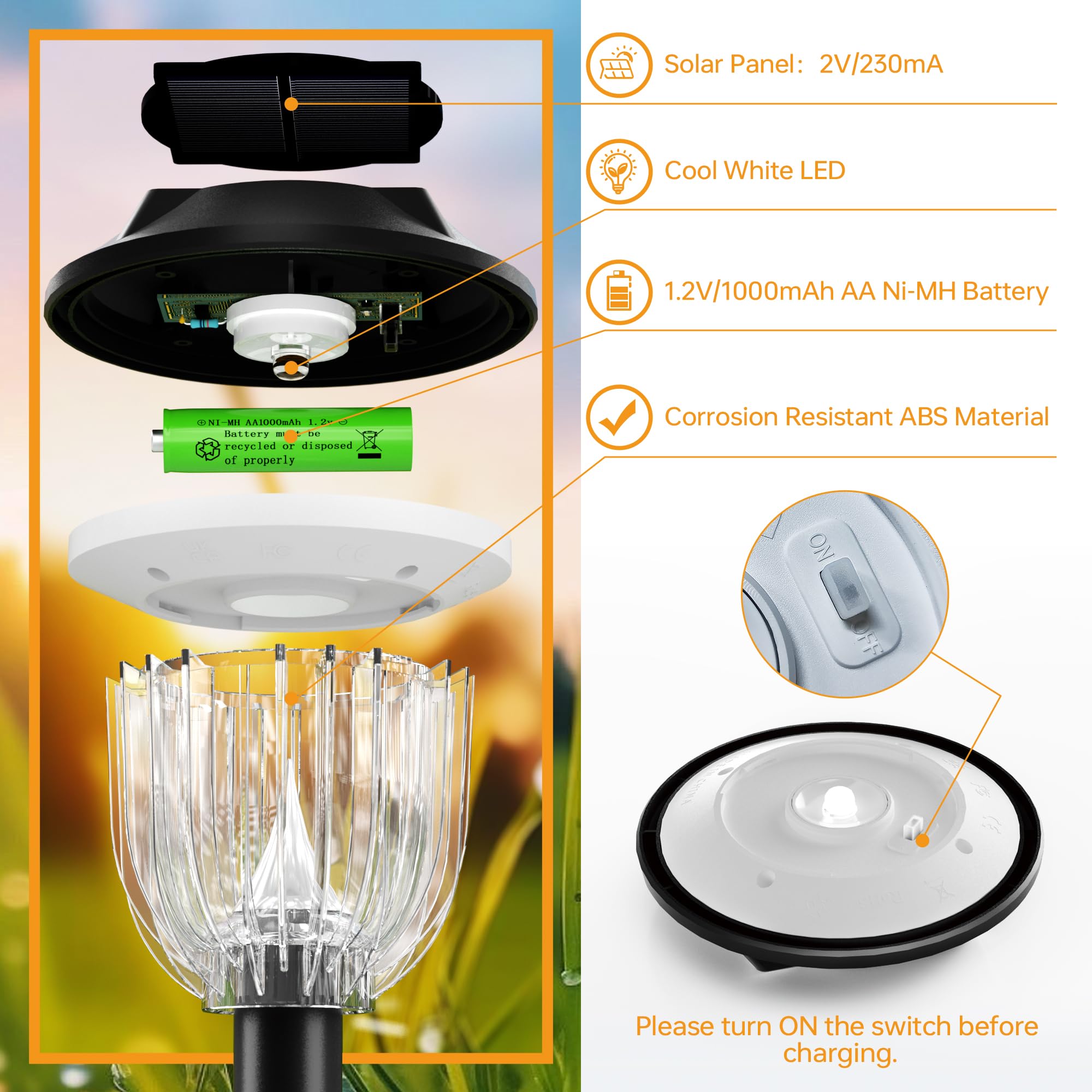 Solar 通路用ライト Amazon.co.jp: ALFIOT ソーラー通路ライト 屋外 6個パック