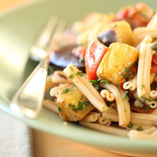 Miniatura 6 de Jovial Caserecce - Pasta sin gluten  Pasta de caserecce de arroz integral  Sin OMG  Bajo en carbohidratos  Kosher  Certificado orgánico USDA