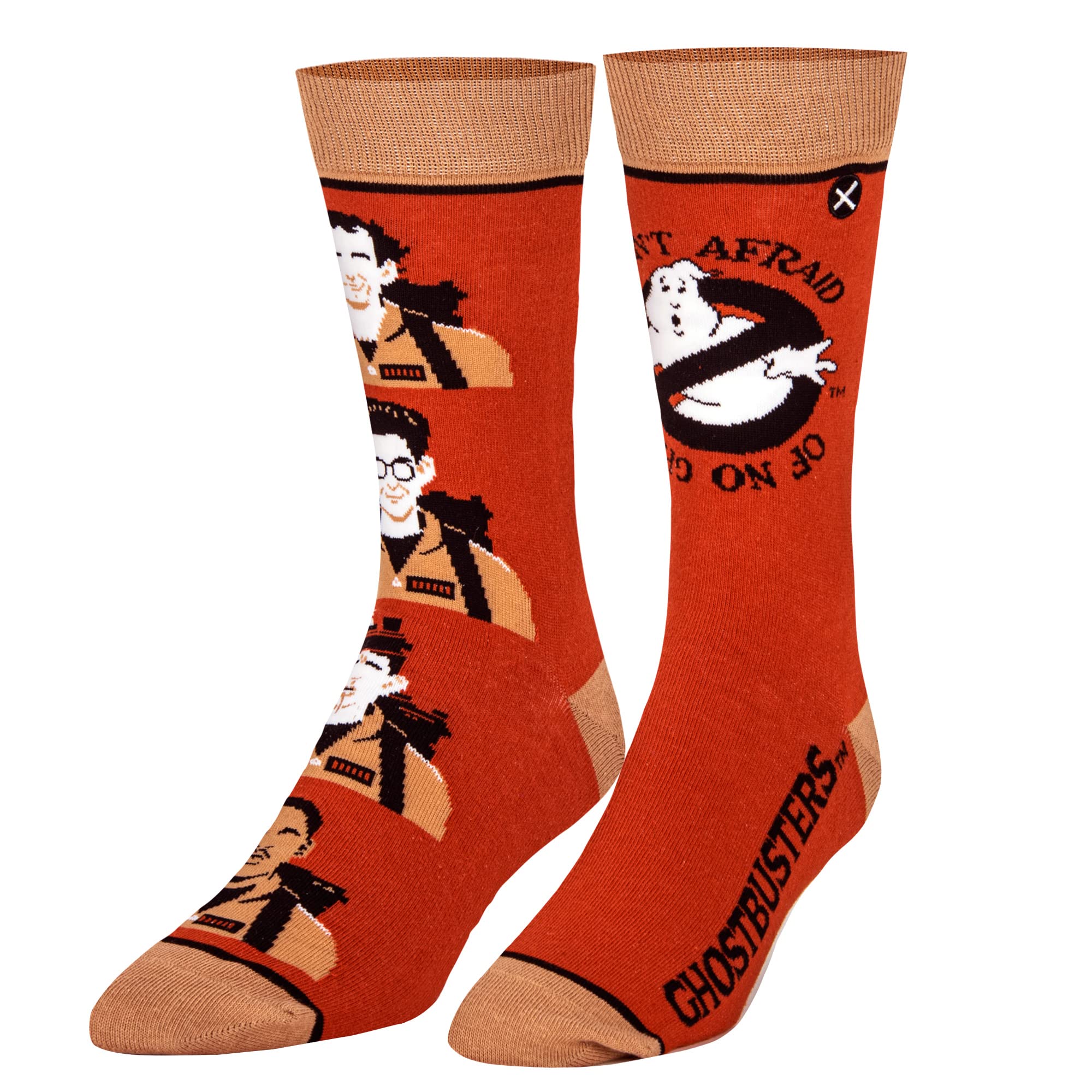 ODD SOX Men's Crew Socks - I Aint afraid (Ghostbusters)-(UK 6-12 | EU 40-46)