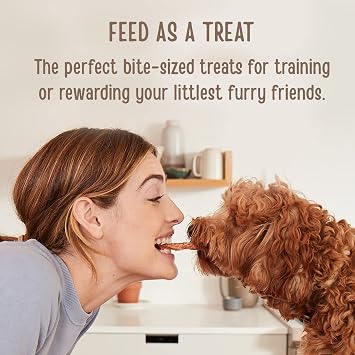Full Moon Essential Beef Savory Bites Dog Treats 14 oz | Human Grade, No corn, No wheat, No soy, Glycerin Free, Made in the USA