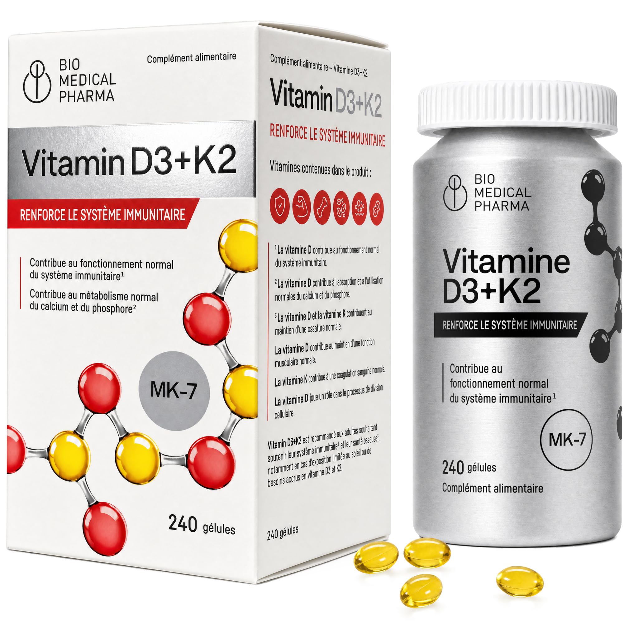 Vitamin D3 K2 Hochdosiert 5000 IE