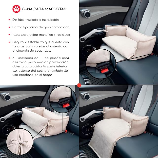 Foto 3 de 6 de TIENDA EURASIA - Cama Perro Coche