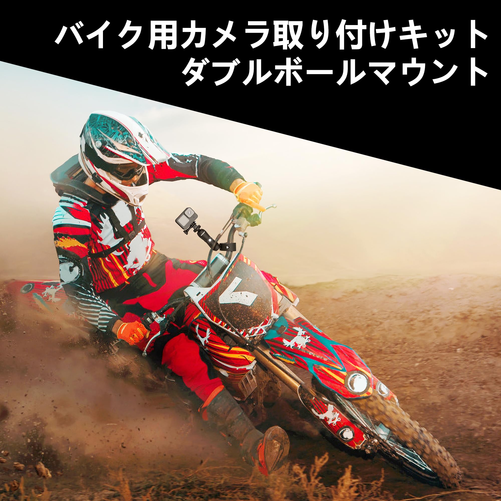 Amazon | FunMulty 38 in 1 カメラクランプマウントキット用 Insta 360 