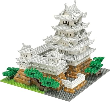 Kawada Nano-Block NB-042 Himeji Castle Special Deluxe Edition