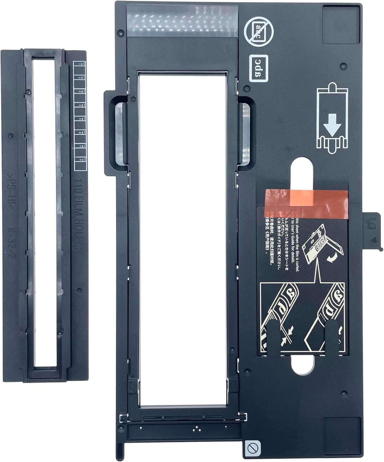 110 / 16mm + 120 & 220 / 60mm Photo Holder Assy Brownie Asp Film Holde Scanning Negative Holder Compatible with Epson Perfection V500 V550 V600
