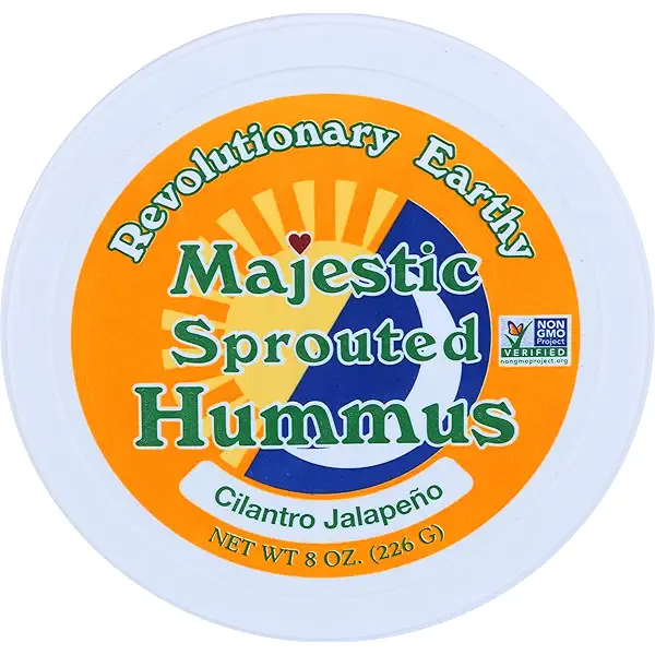 Majestic Garlic Jalapeno Cilantro Raw Hummus, 8 OZ 1
