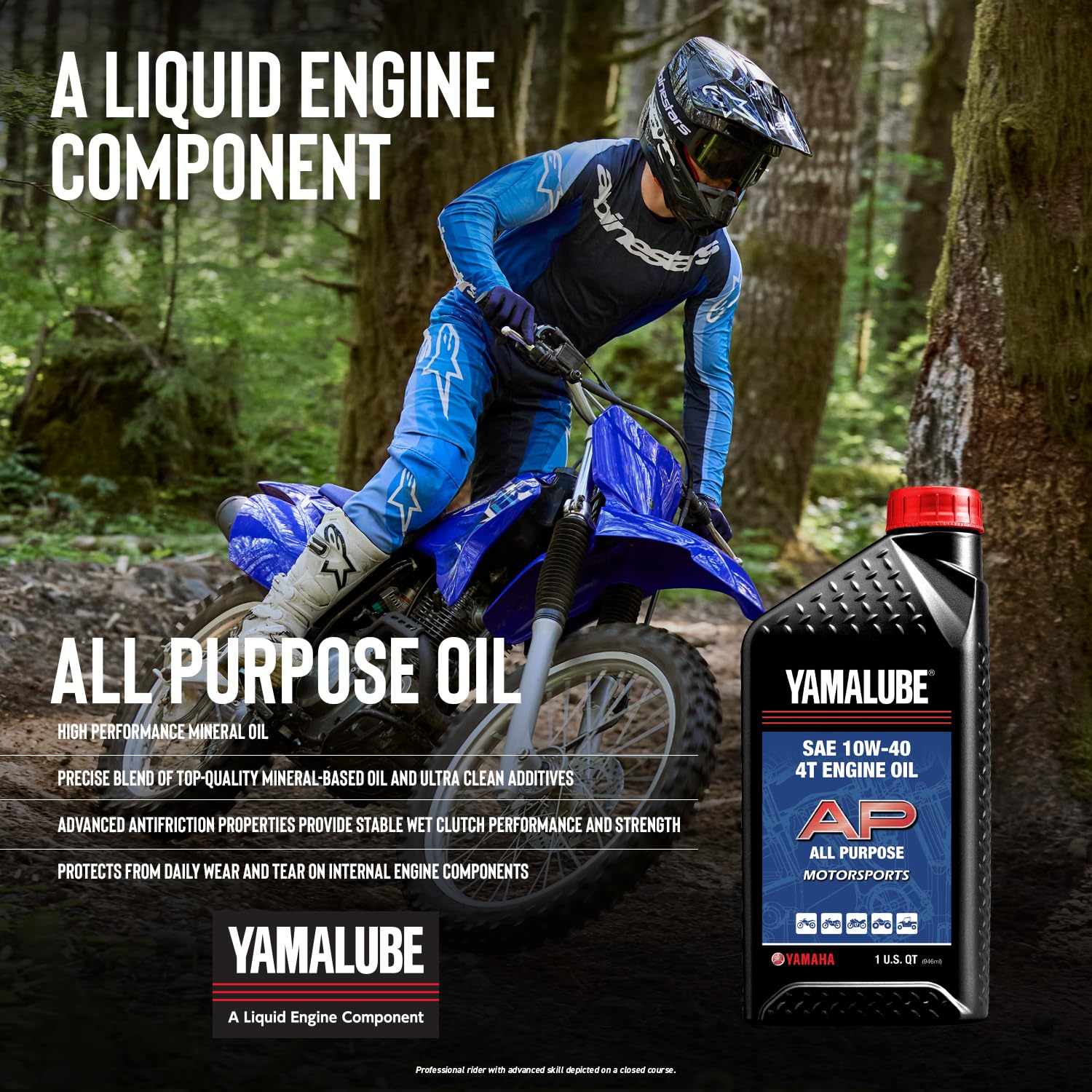 Amazon.com: Yamaha Yamalube 10W-40 Motorsports AP (All Purpose