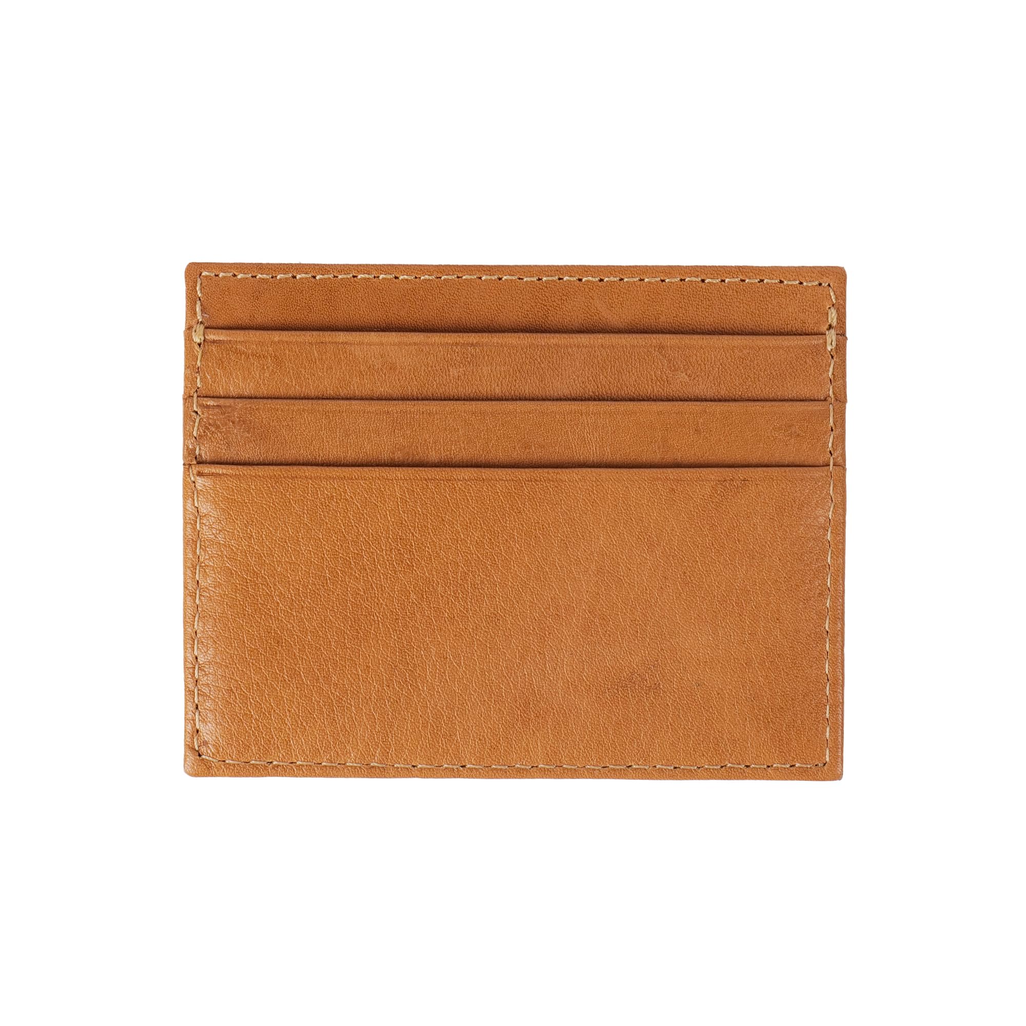 Genuine Leather Debit/Credit/ATM Card Holder | Unisex | Classic Solid Design | Premium Feel & Trendy Aesthetic | Slim & Stylish Organizer-image-25