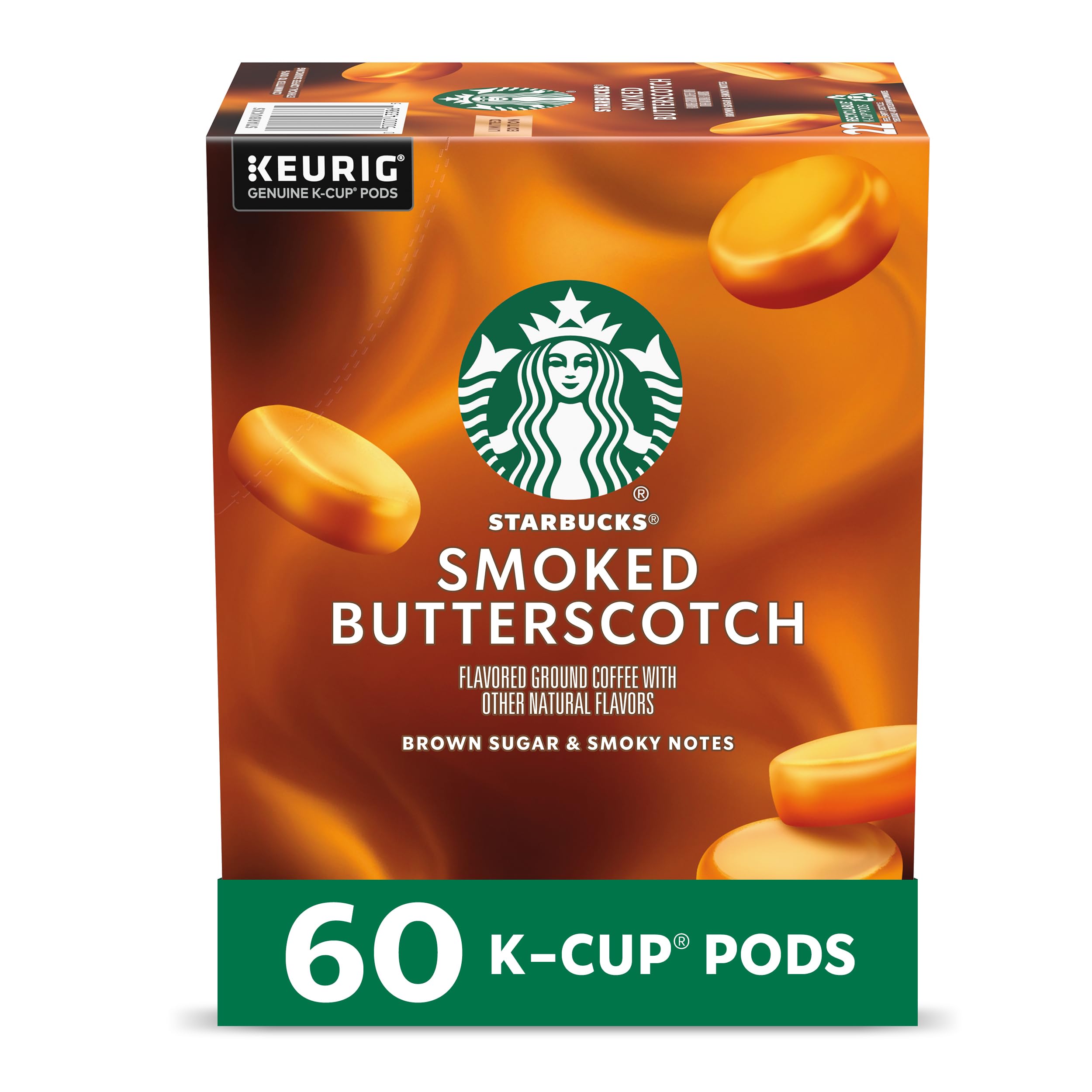 smoked butterscotch coffee pods Amazon.com: Starbucks K-Cup Coffee Pods, Smoked Butterscotch Flavored Coffee  for Keurig Brewers, 100% Arabica, Limited Edition, 1 Box (10 Pods) :  Grocery & Gourmet Food