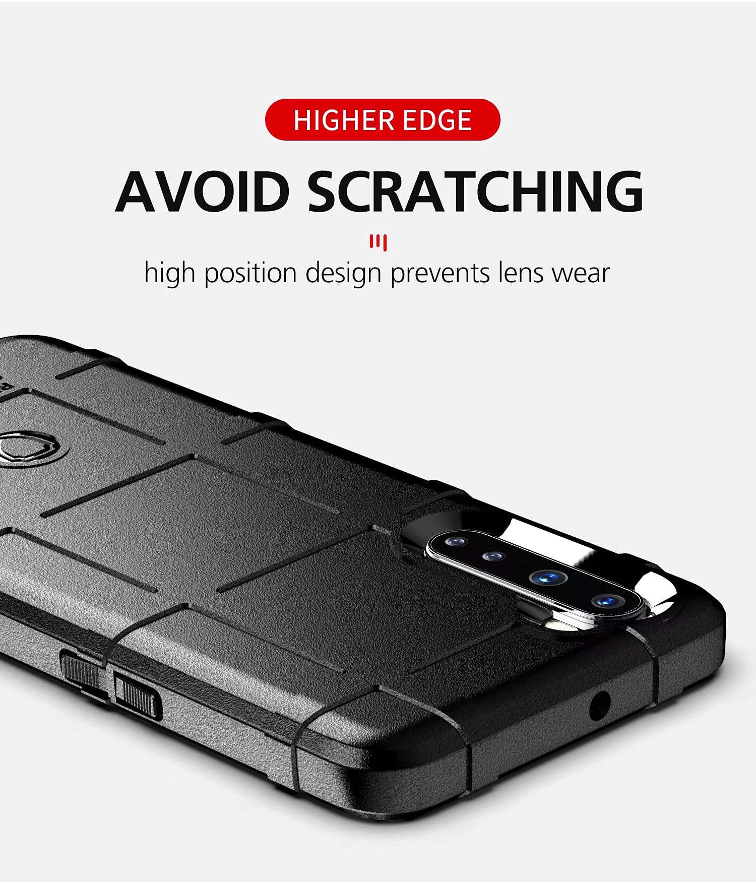 SEAHAI Cover Per Huawei Nova 9 SE – Custodia In Vetro Sfumato E Silicone TPU, Antigraffio, Rosso Elegante - 2