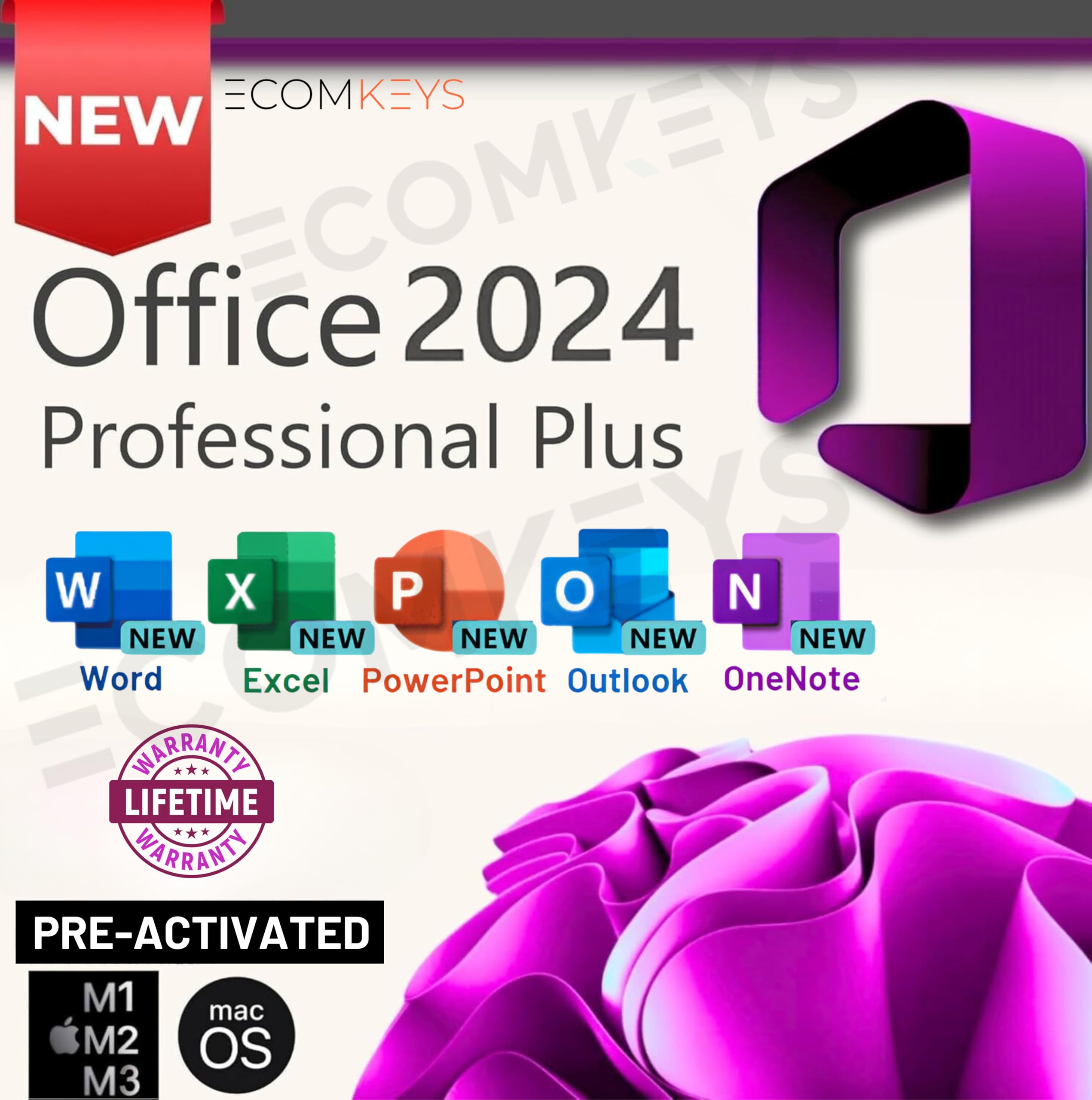 MSOfficeSuite 2024 (LTSC Standard) Preview compatible with MacOS | Latest Version | Lifetime Validity | MacOS, M1, M2, M3 | Unlimited Reinstallations | Pre-Activated Software (B0DJ5V8G4W) Amazon Price History, Amazon Price Tracker