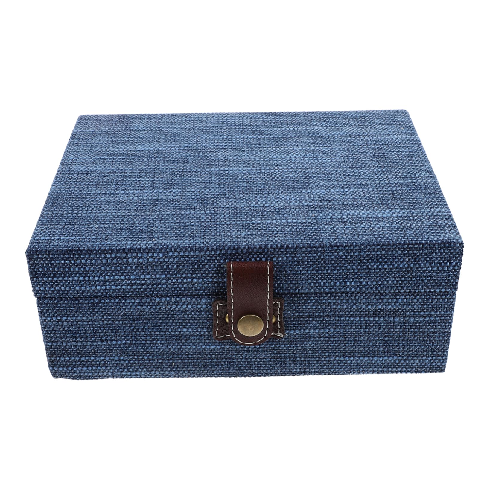 MWTSYSQ Ornament Jewelry Storage Wooden Portable Organizer Case Lock Trinket Holder Ring Earring Necklace Ornament