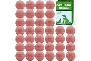 36 Pack Natural Cat Repellent Indoor Outdoor - Human & Pet Safe