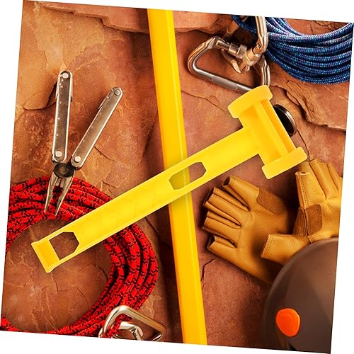 Miniatura 7 de BESPORTBLE Martillo de camping extractor de cabeza sólida para tienda de campaña, diseño profesional, agarre cómodo para construcción