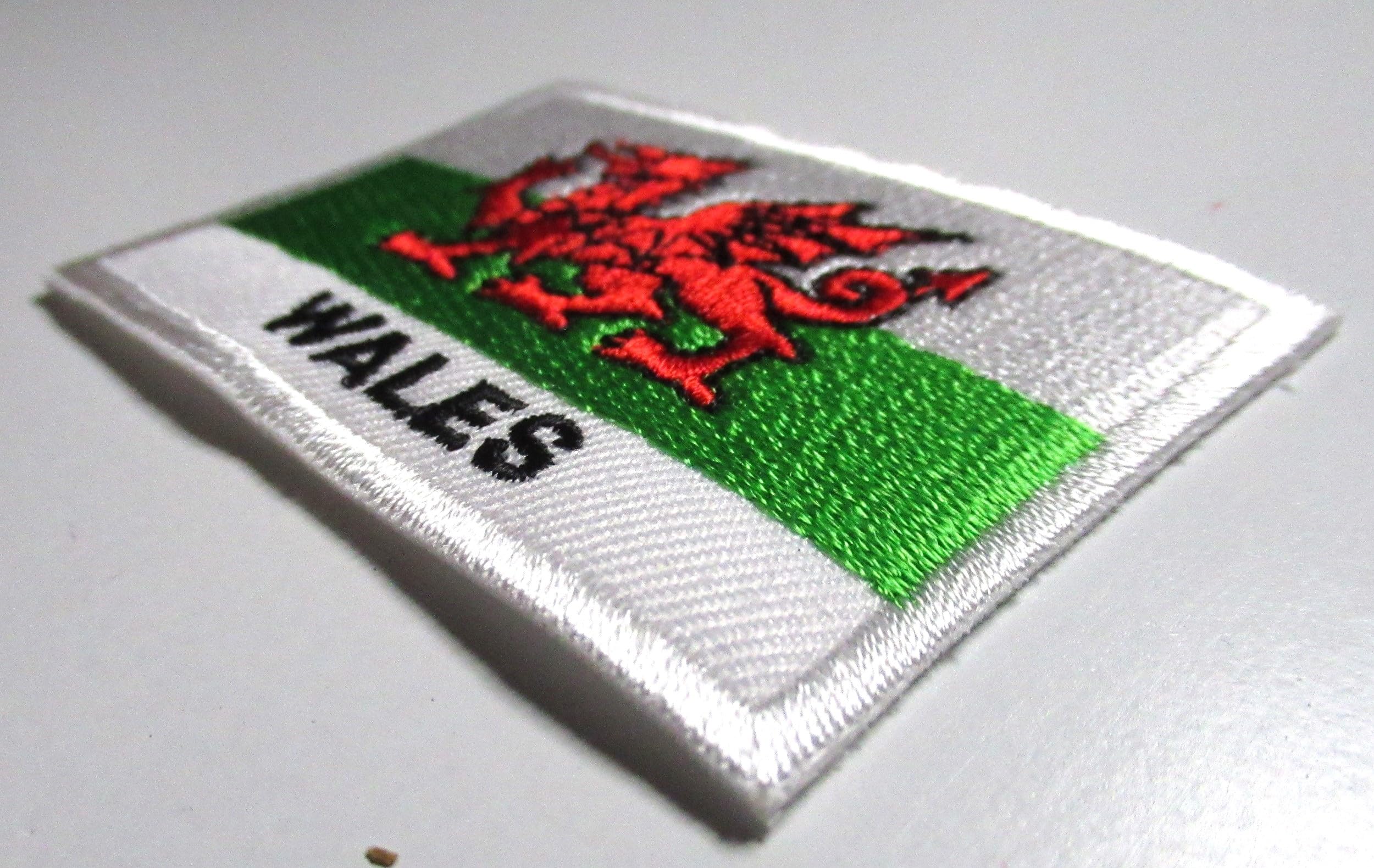 Patch Écusson Brodé Drapeau Açores Portugal - Thermocollant 7x4.5cm Pour T-shirt, Sac, Casquette