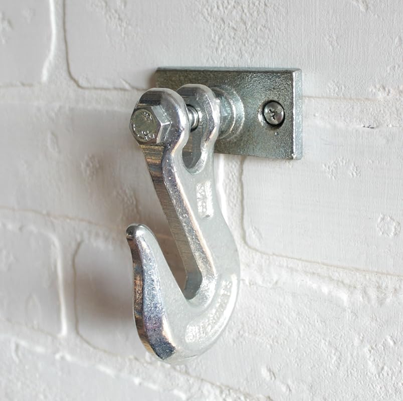 Galvanized Industrial Pipe Hook, Nautical hook, towel hook