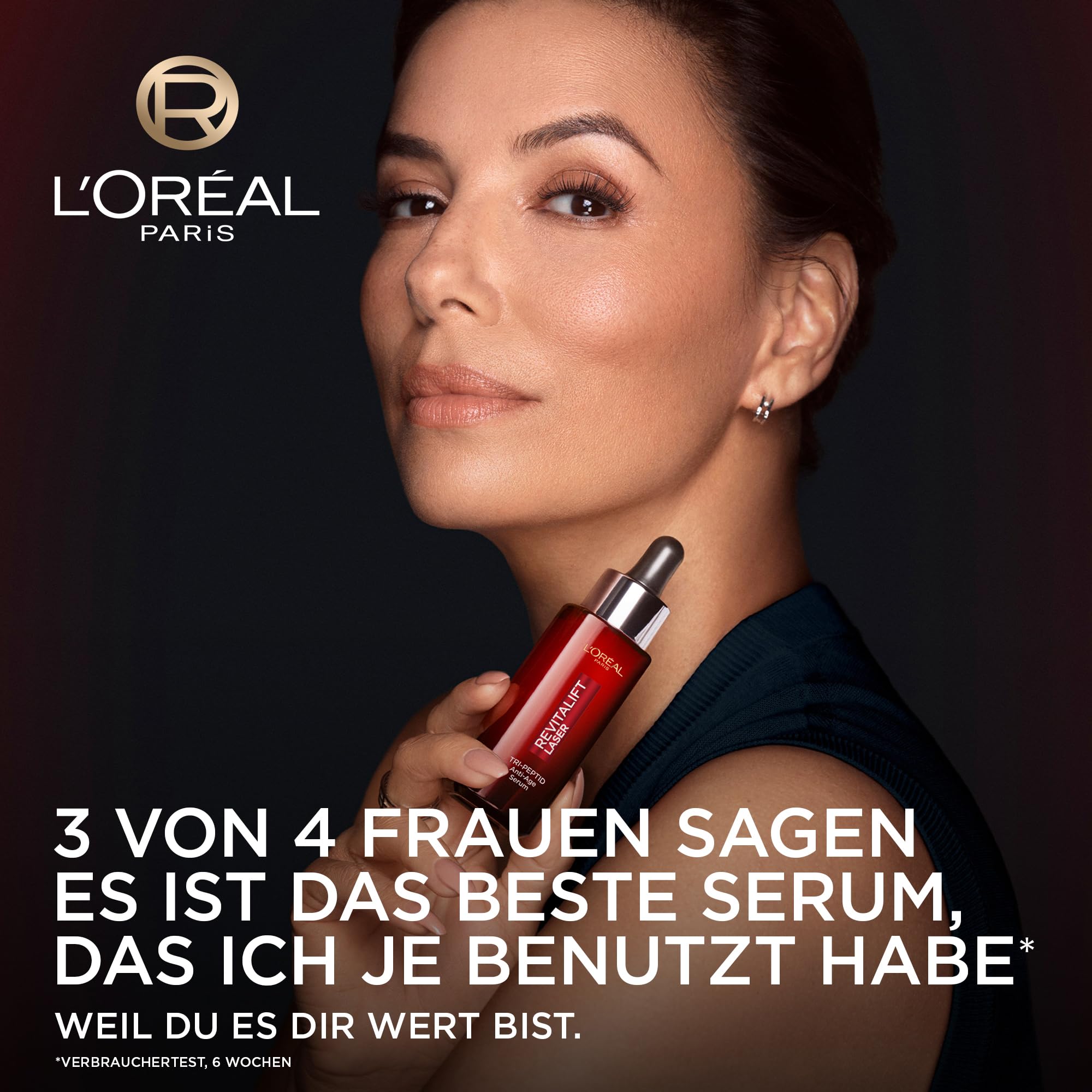 L'Oréal Paris Dreifach-Power Anti-Aging Set, Serum 30 ml und Tagescreme 50 ml, mit 3-fach Wirkung, gegen Falten, mit Pro-Retinol, Hyaluron und Vitamin C, Revitalift Laser, Amazon Exklusiv