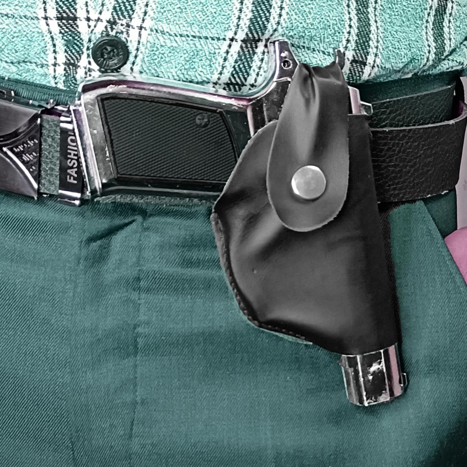 Gun Pistol Lighter - Real Metal Design -6