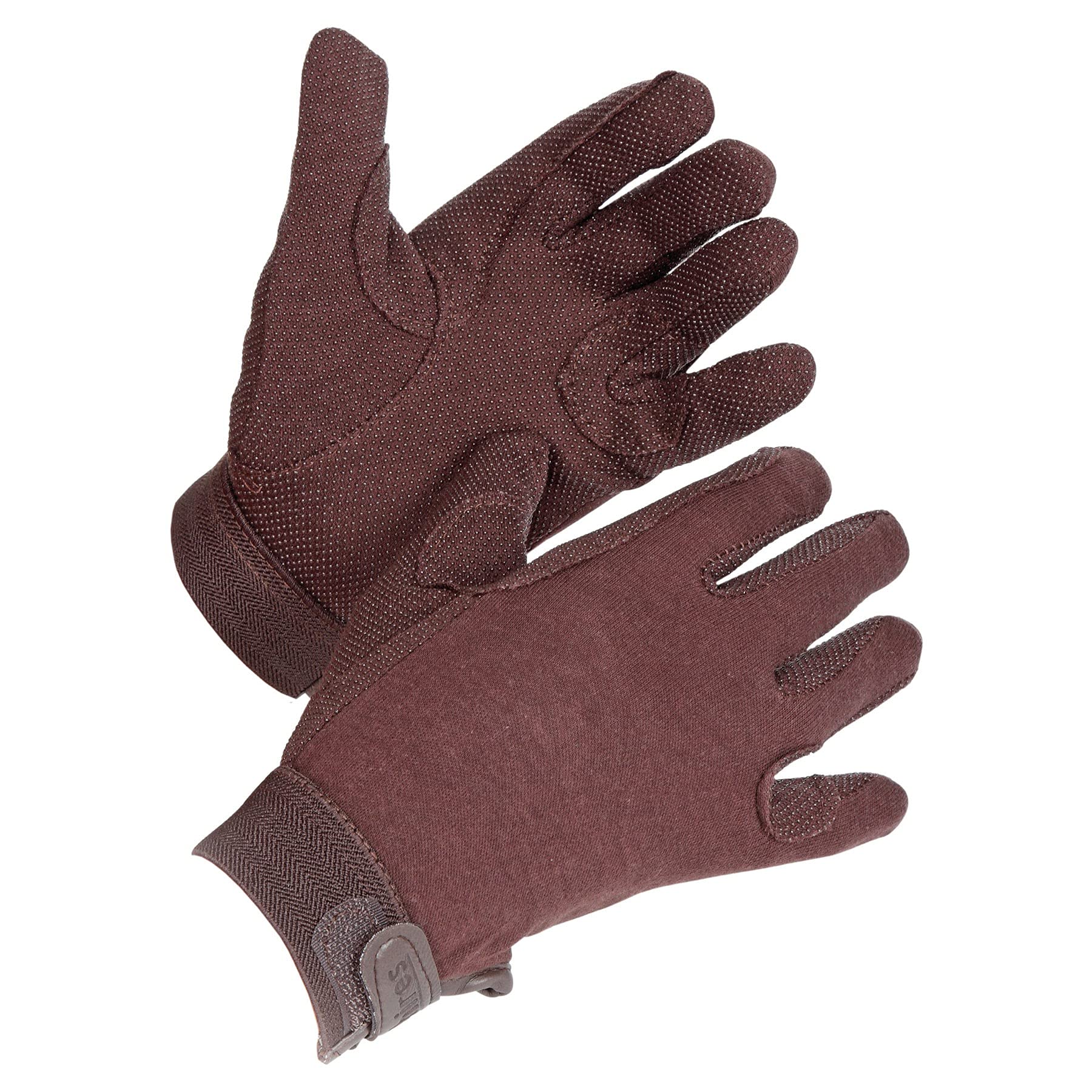 Adults Newbury Riding Gloves - Small - Brown โ image 1