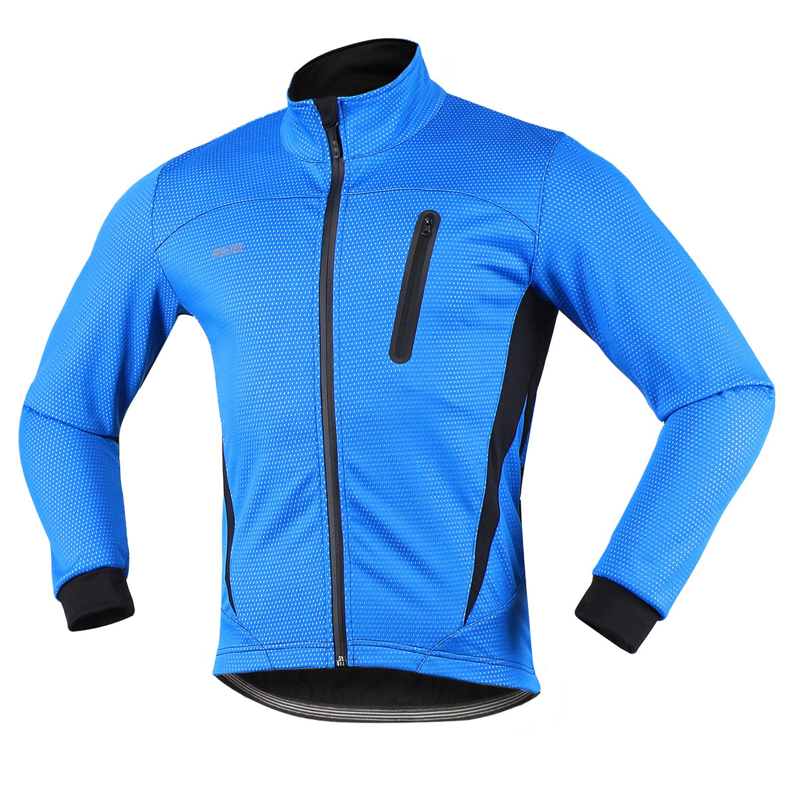 Cycling Bike Ja et for Men Winter ermal Fleece Long Sleeve ycle Jersey Windproof Brea able Reflective Riding Running Ja et Coat'-image-48