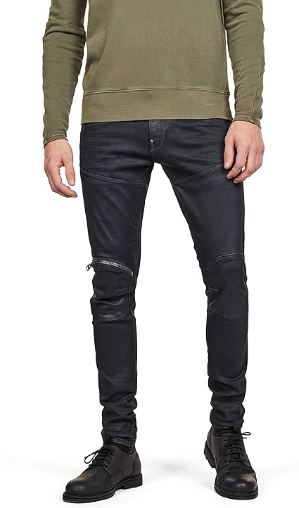 未使用 ジースターロゥ 5620 3D ZIP KNEE W36 立体裁断 G-STAR RAW ジーンズ 5620 3D ZIP KNEE SKINNY JEANS/立体裁断スキニー