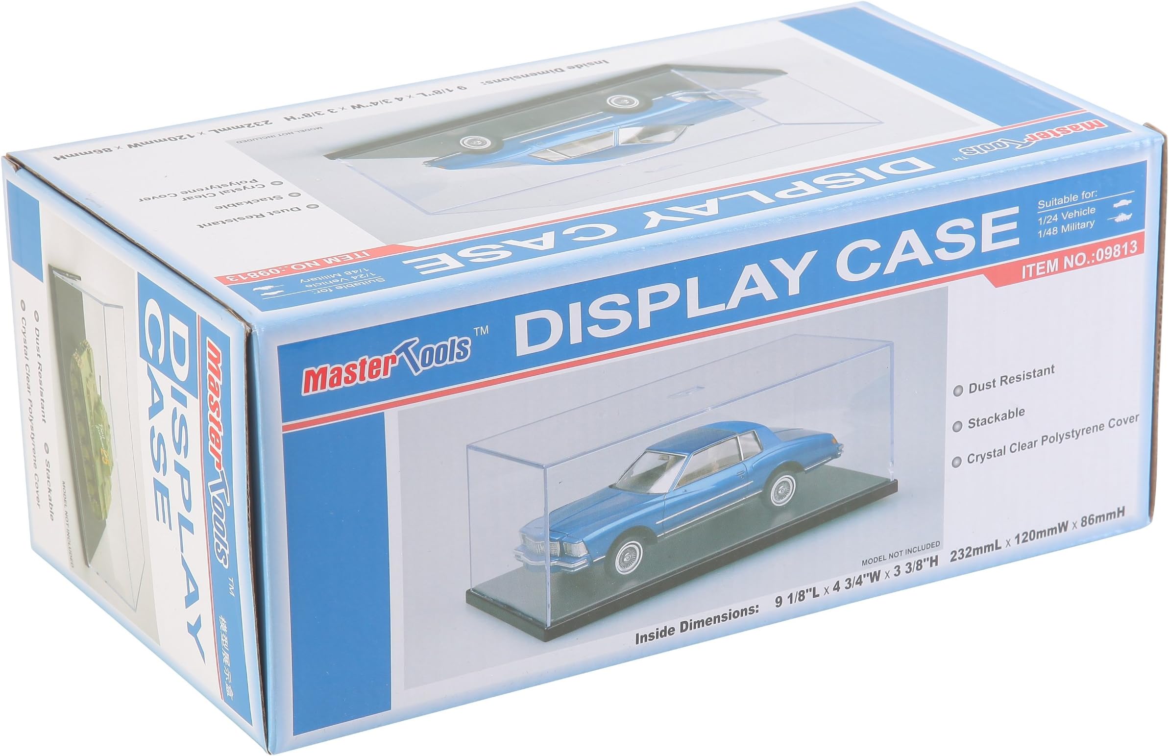 Trumpeter Display Cases -232mm x 120mm x 86mm