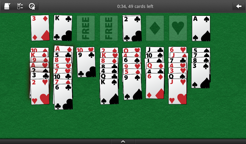 Aplicación Solitaire Universe en Amazon Appstore