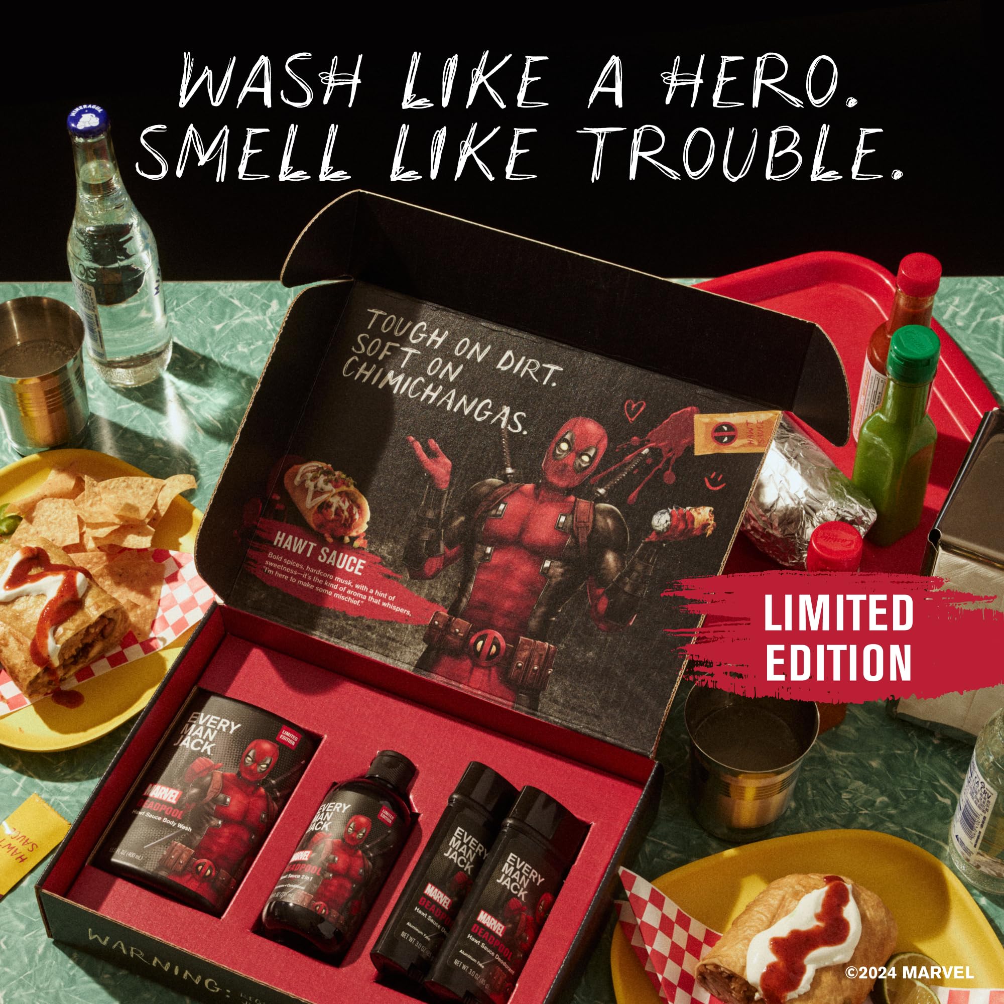 Every Man Jack Spider-Man Body Care Gift Set
