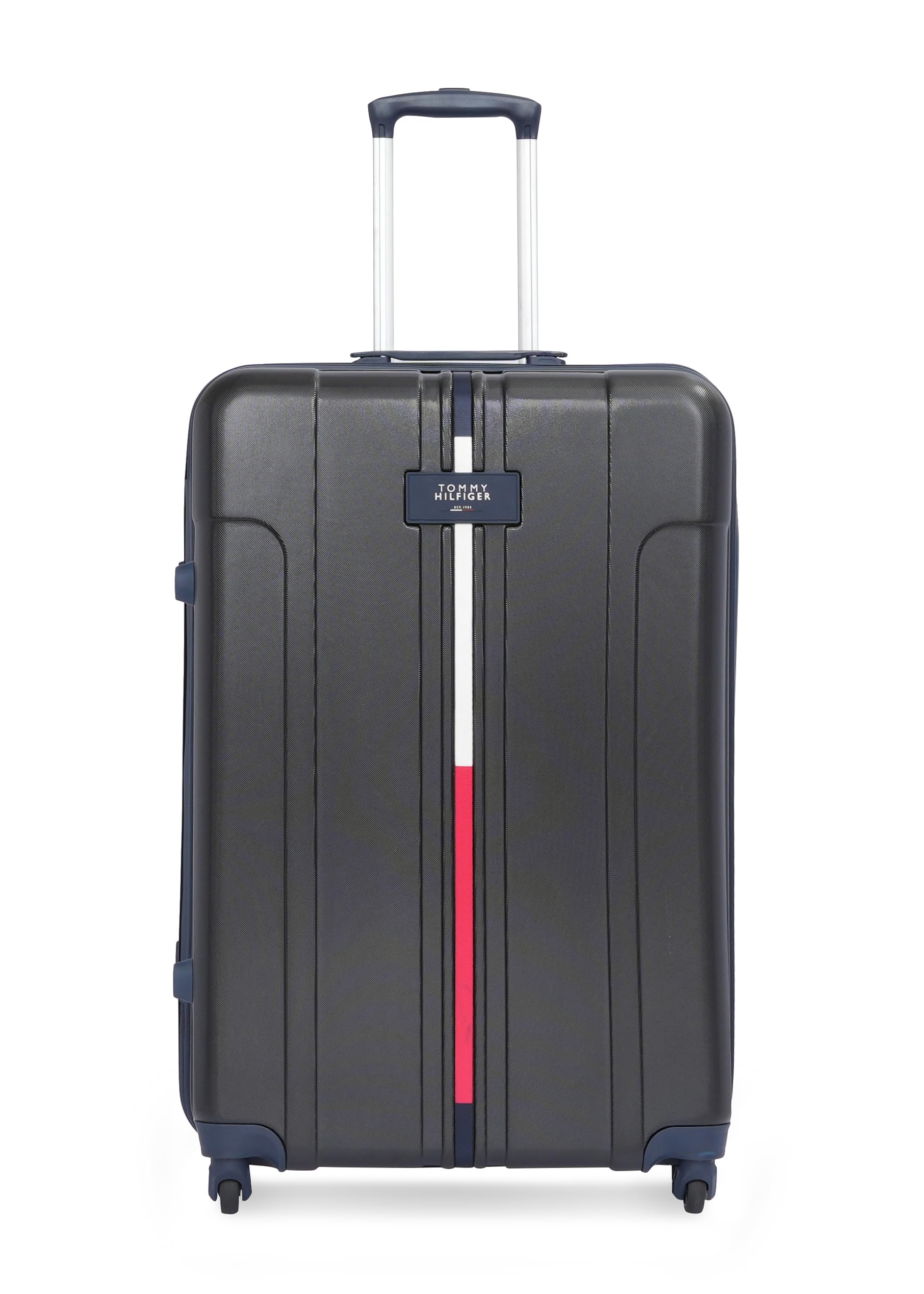 Tommy Hilfiger Wyoming Unisex Hard Luggage - Black, 66Cm Medium Trolley Bag (B0D2NPDP2T) Amazon Price History, Amazon Price Tracker