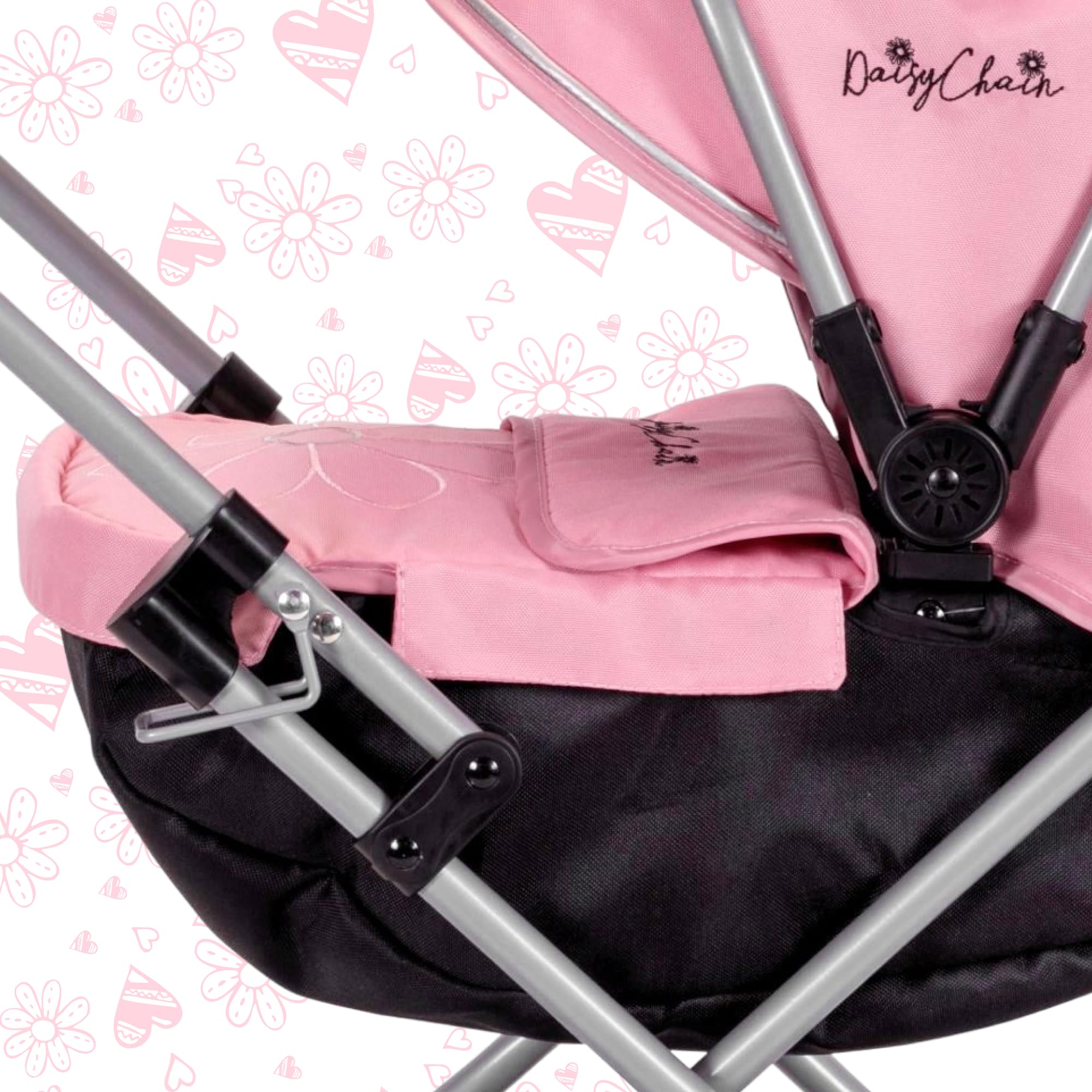 Daisy Chain Landau Poupees Pocket Classic Pink