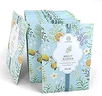 Vista 13 de Bolsitas perfumadas con aroma a vainilla - Paquete de 12, Bolsas de fragancia duradera para el hogar, Bolsitas grandes de aroma fresco, Bolsitas