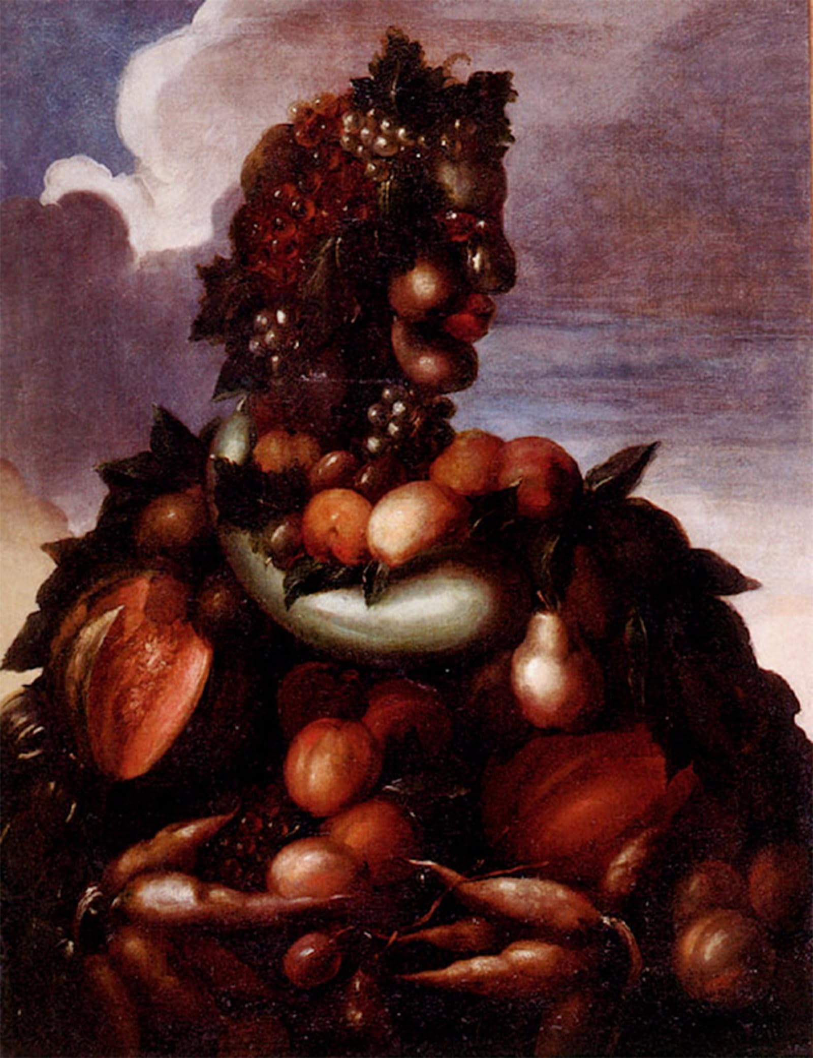 ARTXLXXBN Famous Print Painting Colorful Art Print The Seasons Pic Giuseppe Arcimboldo Canvas Art Decorations for Home Decor 60x90cm
