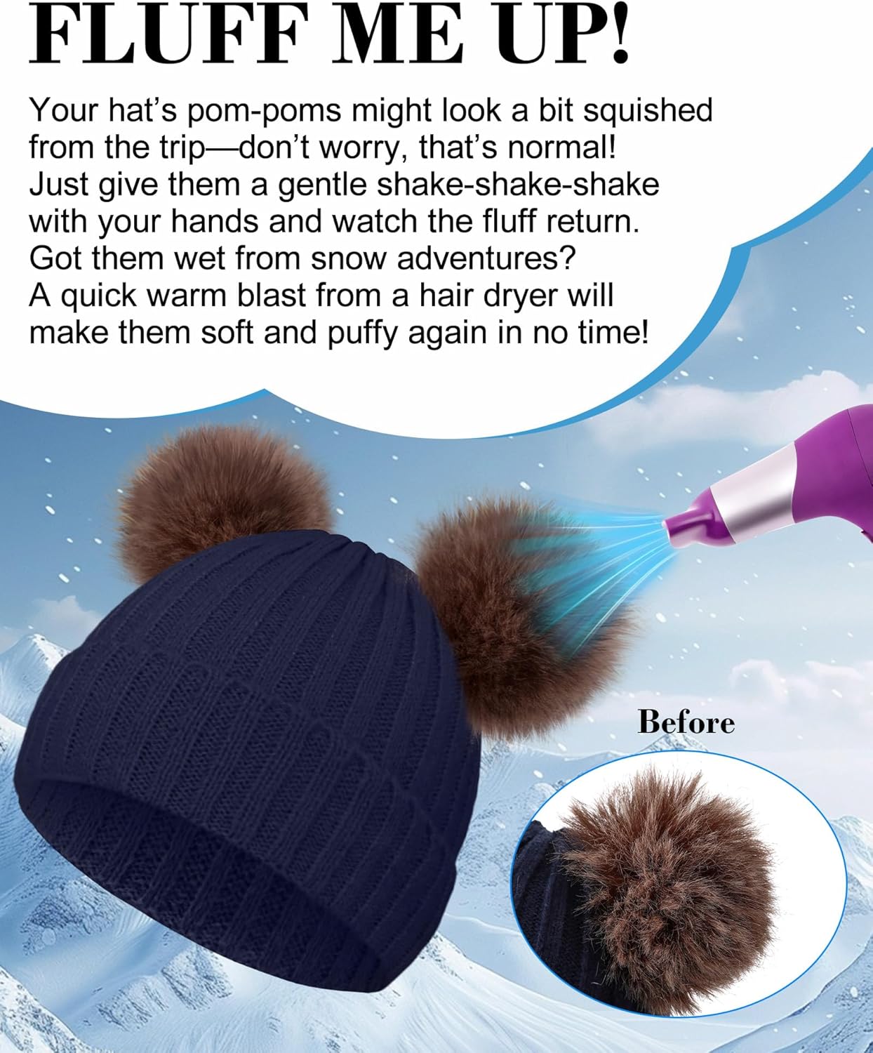 Liitrsh 12 Pcs Kids Hat Gloves Scarf Winter Set, Toddler Children Warm Unisex Knit Beanie Scarf Mitten for Boys Girls Gifts - Image 4