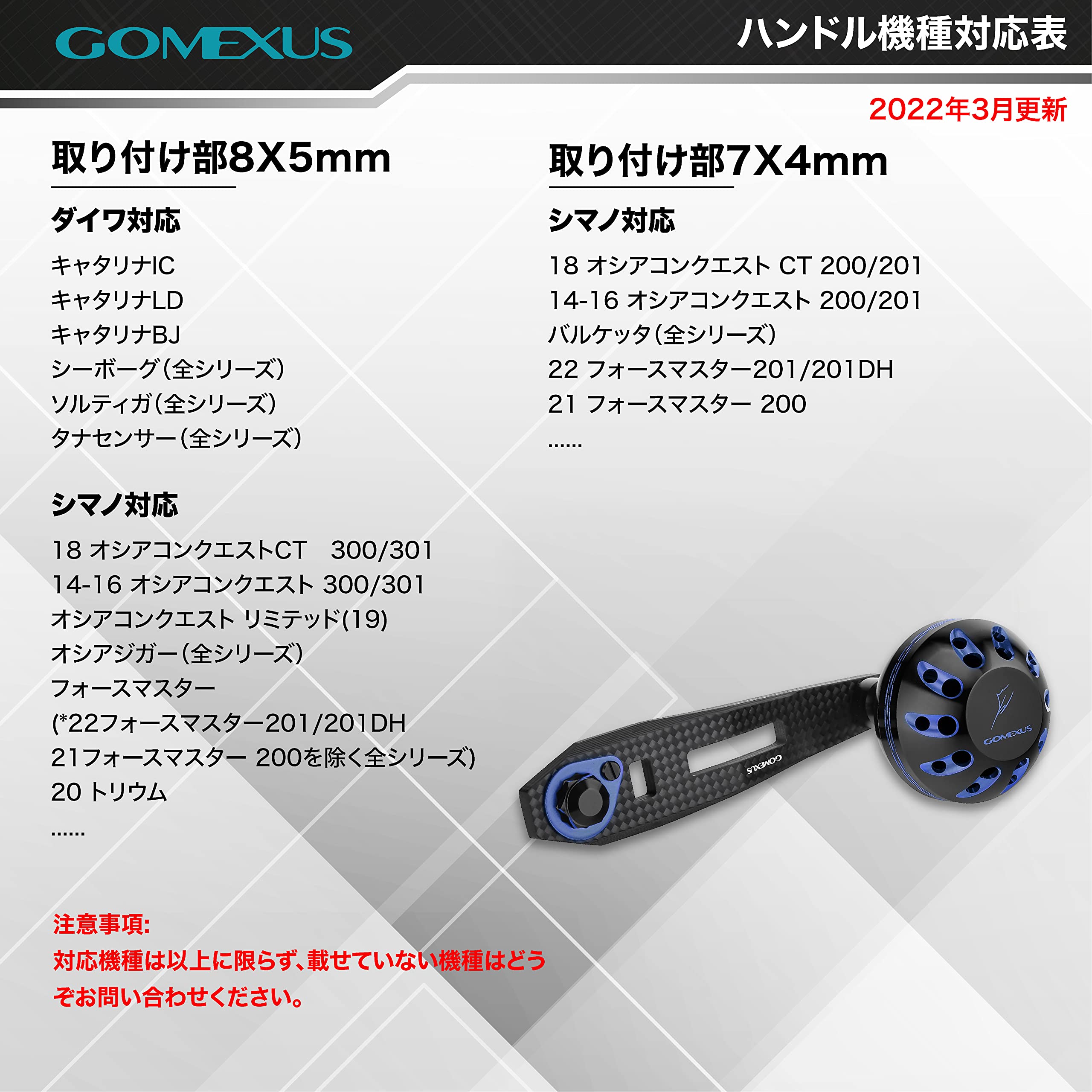 Amazon.co.jp: GOMEXUS: ベイトリールハンドルセット
