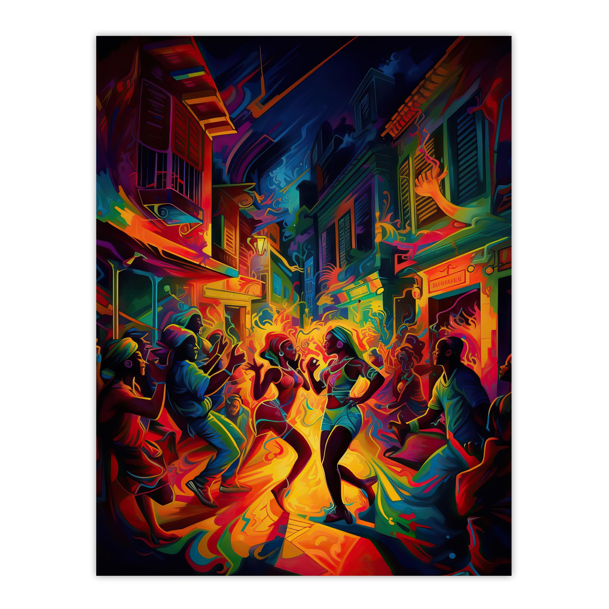 Artery8 Reggaeton Urban Street Dance Poster W18" x H24"