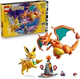 LEGO Pokémon SMART Play: Charizard vs. Jolteon Ultimate Battle - All-In-One Interactive Toy Set Incl. 2 SMART Bricks, 4 Tags, 2 Figures & Charger - Gift Idea for 8+ Year Old Boys and Girls - 72167 - 1