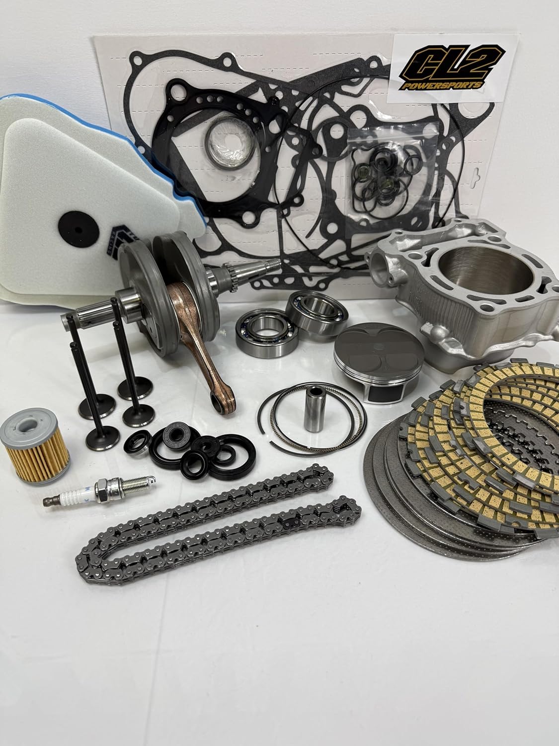 Complete Engine Motor Rebuild Kit for 2019-2023 Yamaha YZ250F WR250F YZ250FX