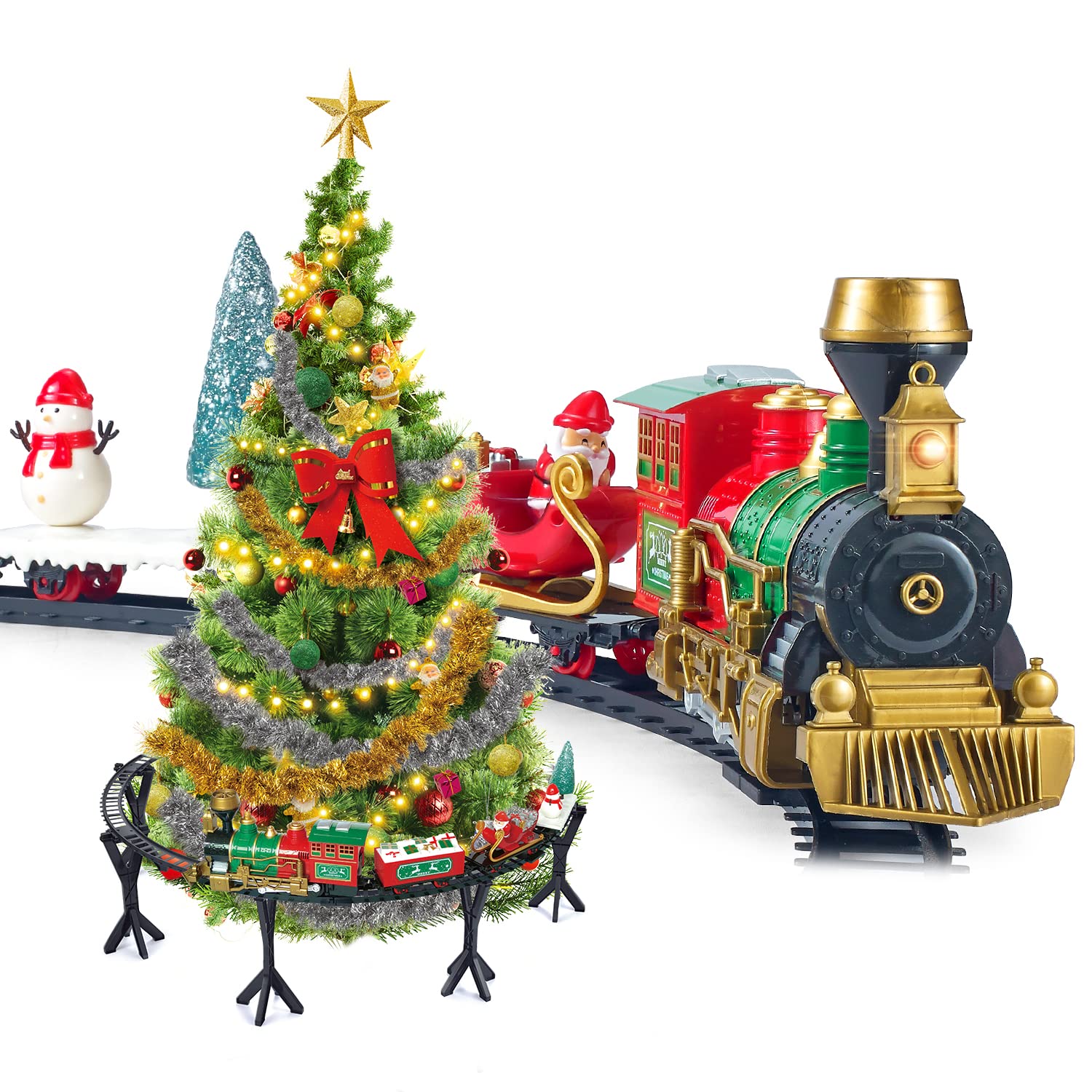 Buy Christmas Train Sets For Under The Tree, Track Train Toy Set