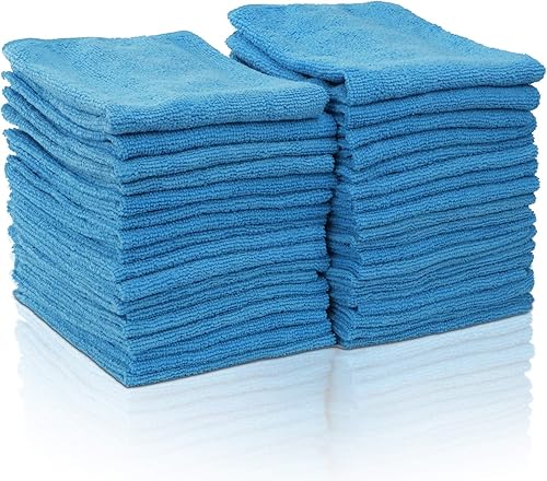 MASTERTOP Paquete de 36 paños de microfibra para limpieza de polvo trapo de limpieza multifuncional paño de lavado paño de ventana paños para