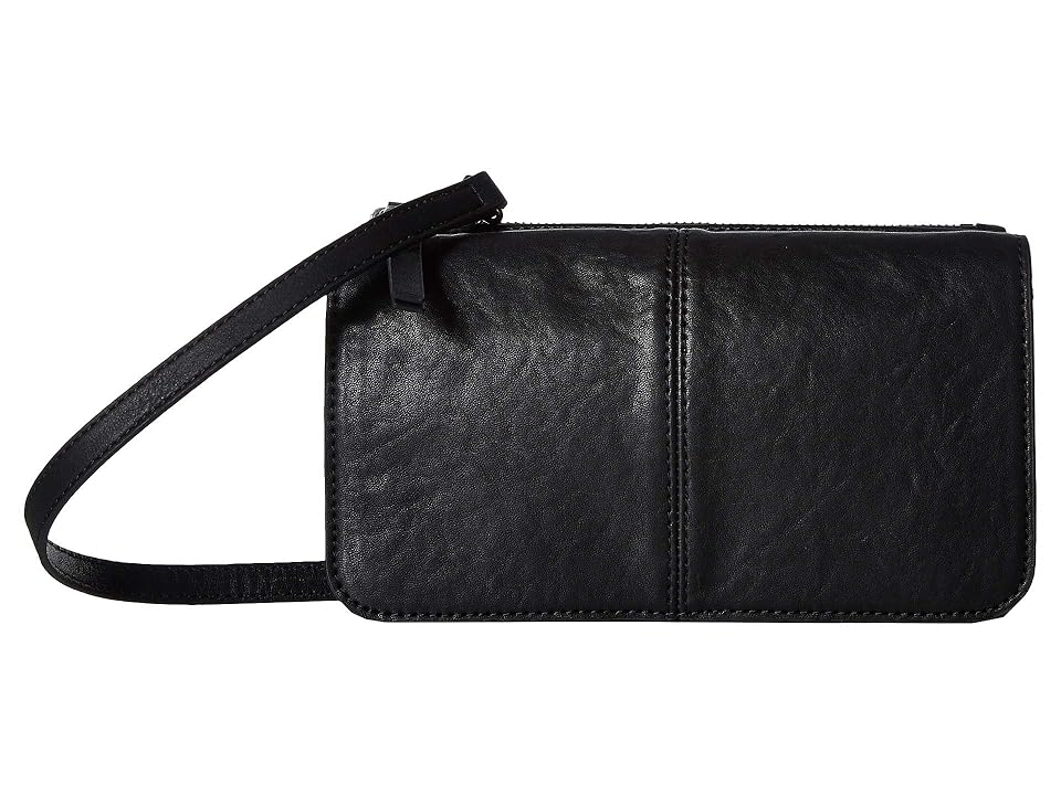 

Lucky Brand Dev Convertible Wallet (Black) Wallet Handbags