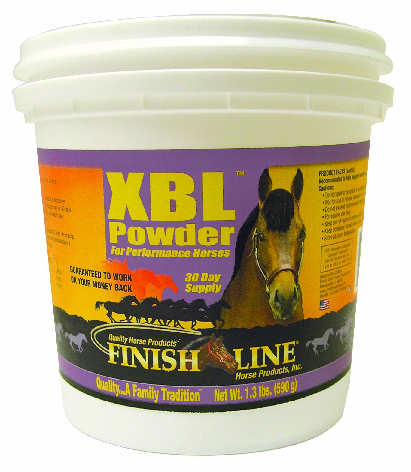 Finish Line Horse Products XBL Powder