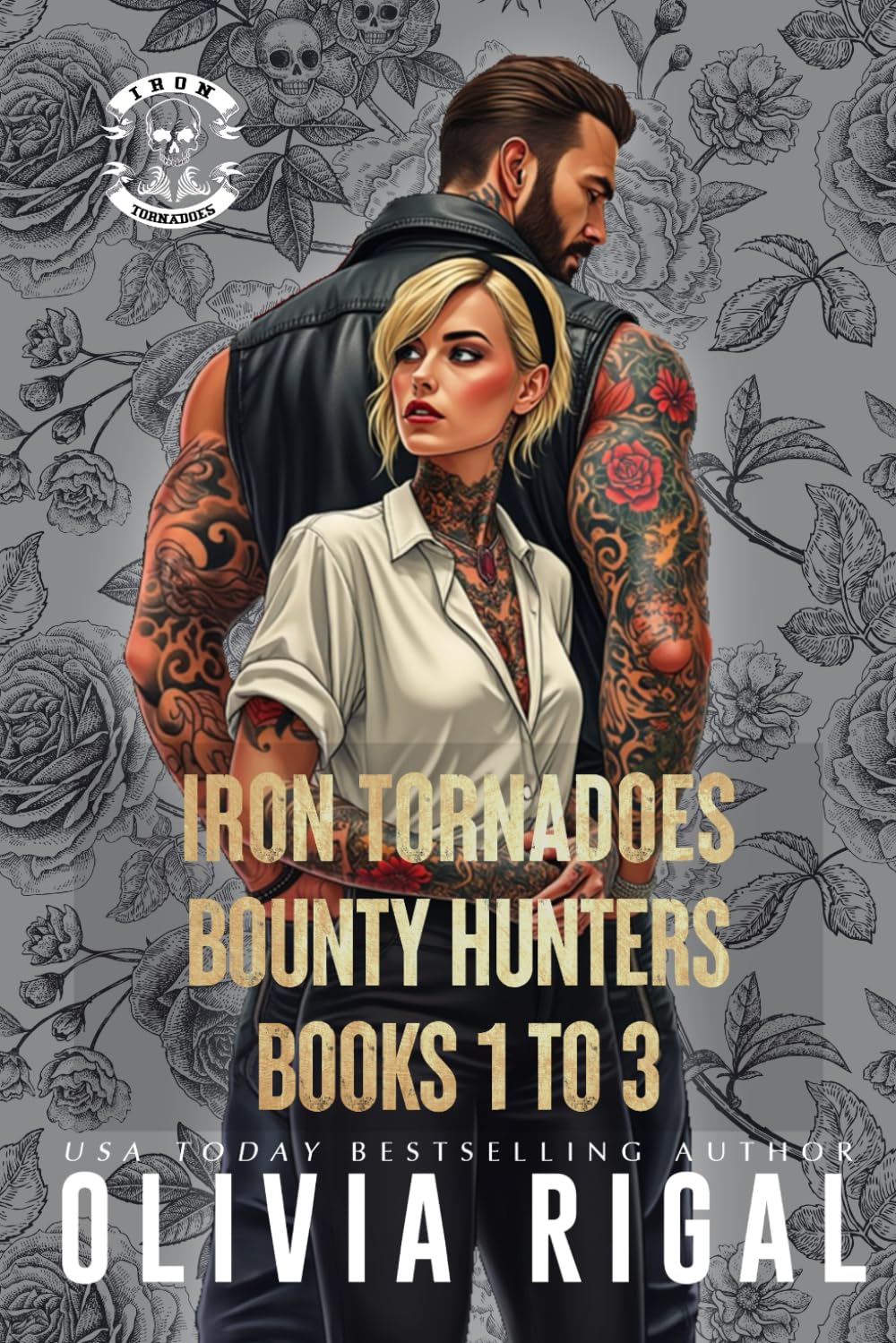 Ace - Blaze - Cobra: Three romantic suspense novellas (Iron Tornadoes MC - The Bounty Hunters)