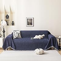 Vista 36 de MEETSKY Funda de sofá para sofá de cojines, protector de muebles de sofá, fundas de sofá de chenilla, fundas de sofá seccional para mascotas, funda