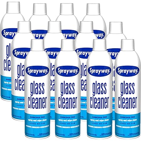 SprayWay SW050-12 Glass Cleaner, 19 oz, Pack of 12